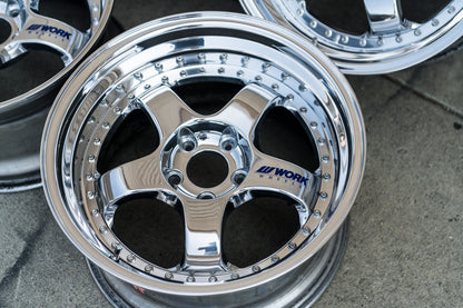 Ruedas Work Meister S1 3P de 18" (usadas, fabricadas a pedido) 