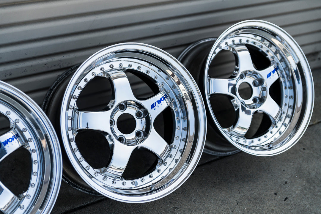 Ruedas Work Meister S1 3P de 18" (usadas, fabricadas a pedido) 
