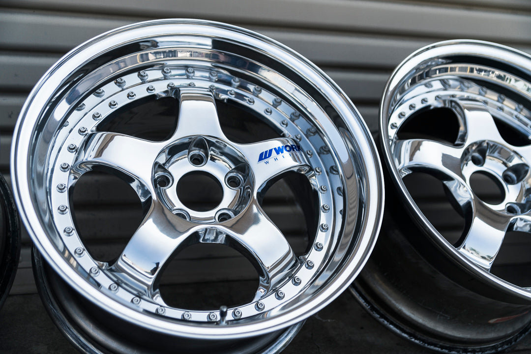 Ruedas Work Meister S1 3P de 18" (usadas, fabricadas a pedido) 