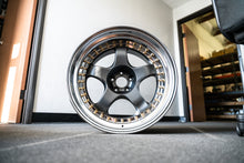 Load image into Gallery viewer, Work Meister S1 3P / 18x10.5 -1 / 5x100 / Matte Gunmetal
