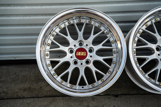 Ruedas BBS estilo 42 de 18" [borde escalonado] (ruedas usadas, hechas a pedido) 